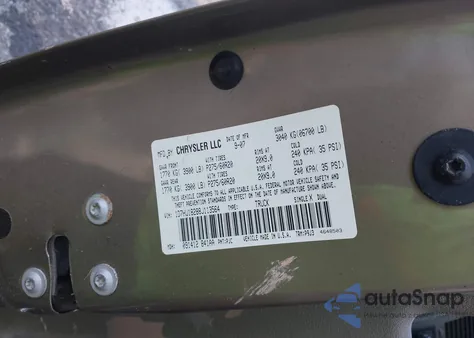 2008 Dodge Ram 1500 Slt from USA, damaged, VIN 1D7HU18288J113564